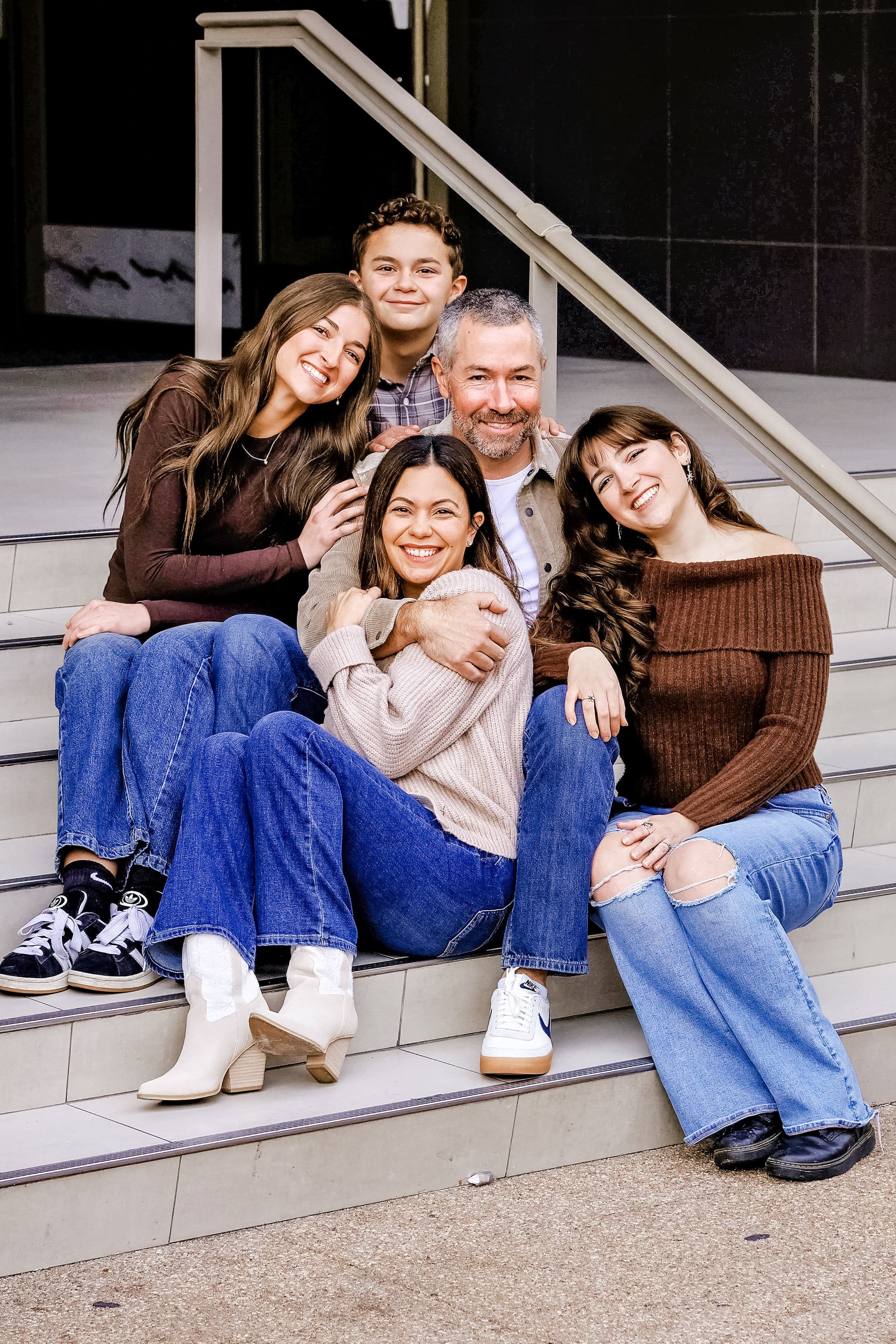 Outdoor family photo session